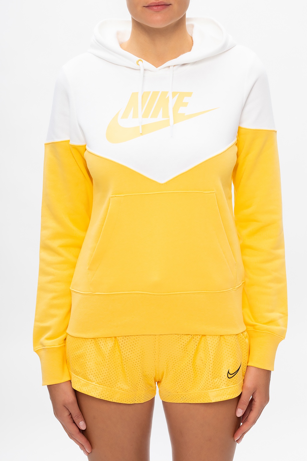 Nike heritage hot sale hoodie yellow